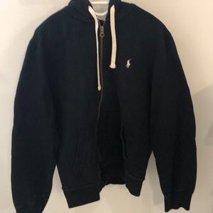 Polo zip up hoodie